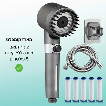 פילטר דוש – מים נקיים לעור רך ושיער בריא